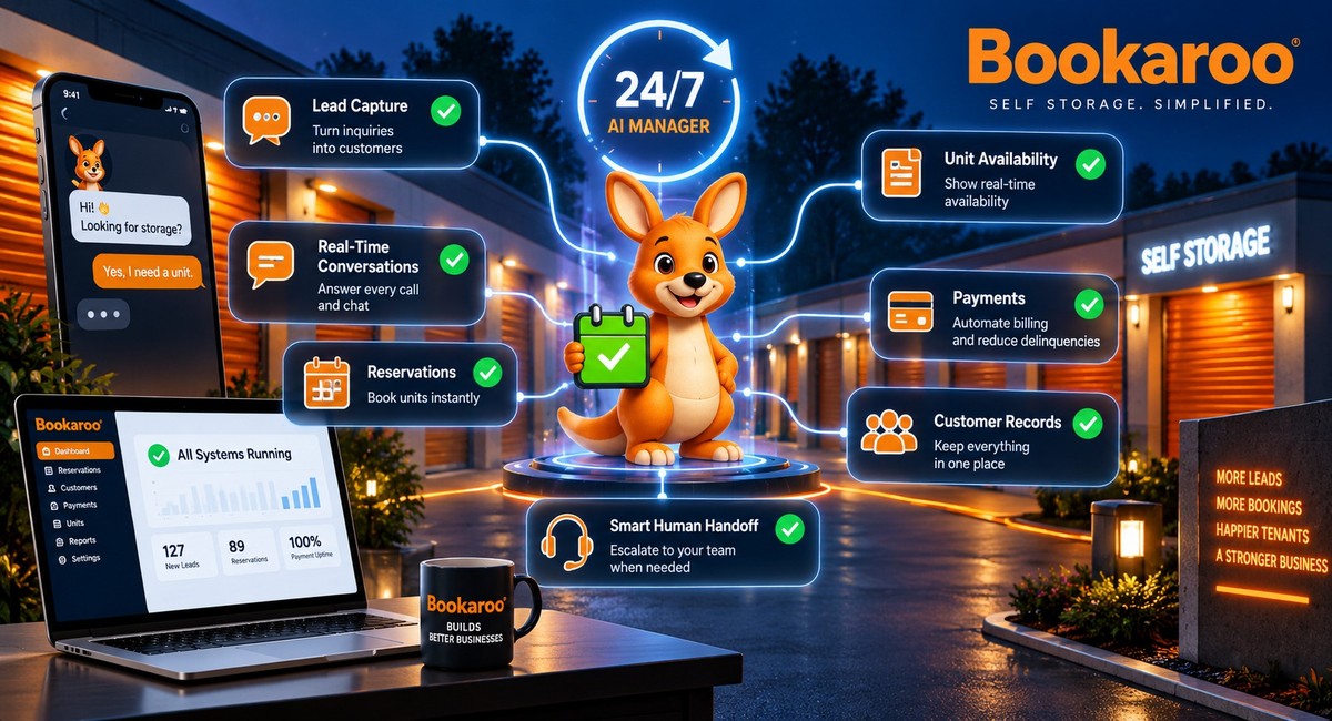 How Bookaroo Is Redefining Self-Storage with the First AI Company Manager